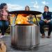 Solo Stove Yukon warmte verspreider uit rvs ø 76.2cm