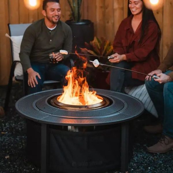 Solo Stove Yukon Surround Tafel L uit SPCC staal zwart ø 133.3cm