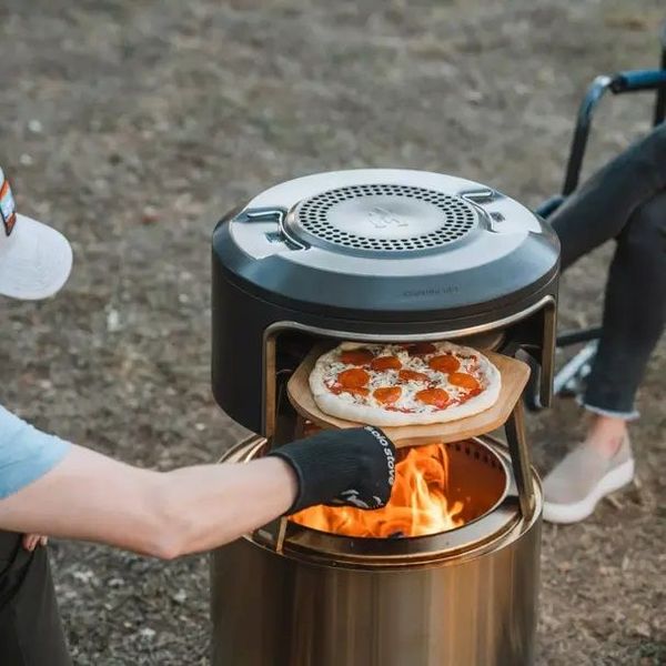 Solo Stove Yukon Pi Pizza oven uit rvs