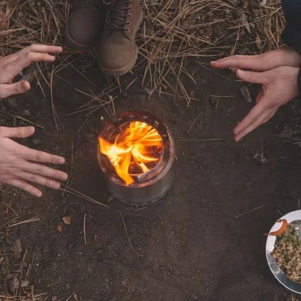 Titan draagbaar kooktoestel uit rvs 