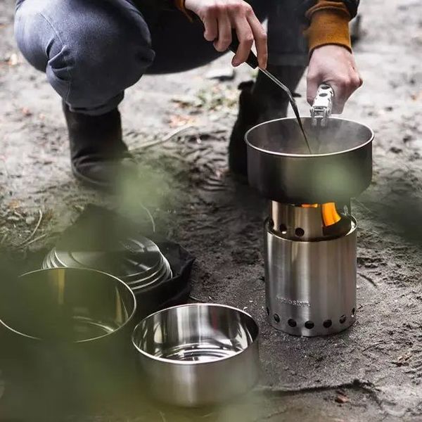 Solo Stove Set van 3 kookpotten uit rvs