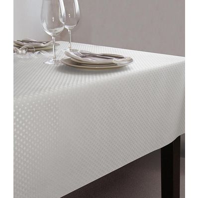 Zafiro White Tafellaken 140cm 