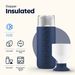 Dopper Insulated Isoleerfles 1l Breaker Blue