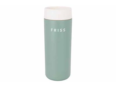 Friss Travel Mug Rvs 350ml Groen 