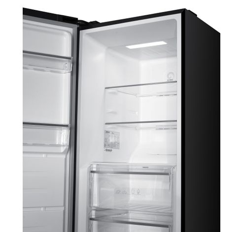 Q978061 DIEPVRIESKAST DARK INOX  QONOS