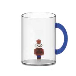 Mok van borosilicaatglas 420ml Notenkraker 