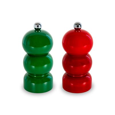 Peper en zoutset Rood en groen  WD Lifestyle