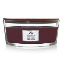 Woodwick Geurkaars Ellipse Black Cherry