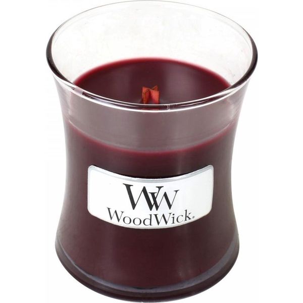 Woodwick Geurkaars Mini Black Cherry