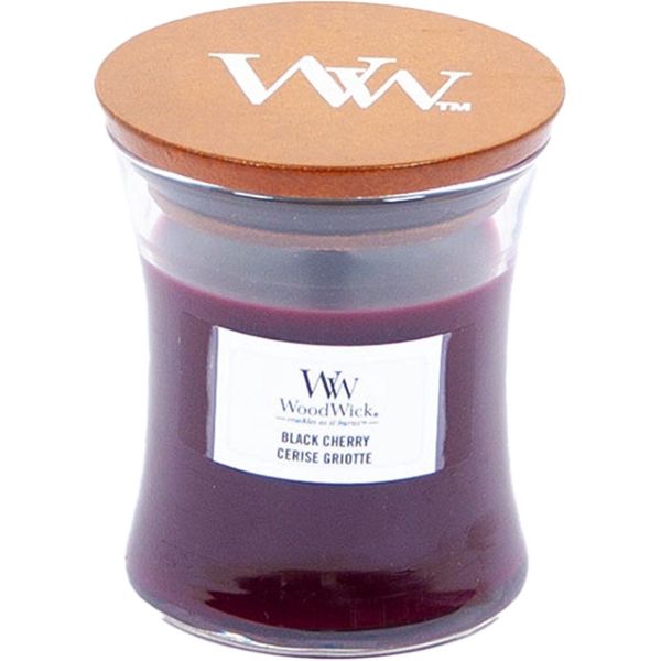 Woodwick Geurkaars Mini Black Cherry