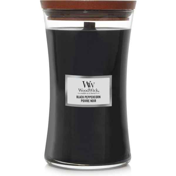 Woodwick Geurkaars Large Black Peppercorn