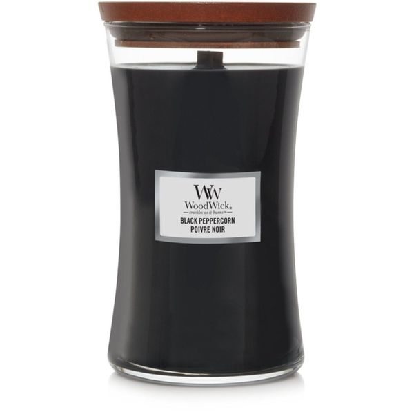 Woodwick Geurkaars Large Black Peppercorn