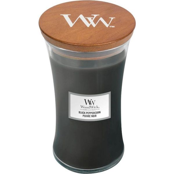 Woodwick Geurkaars Large Black Peppercorn