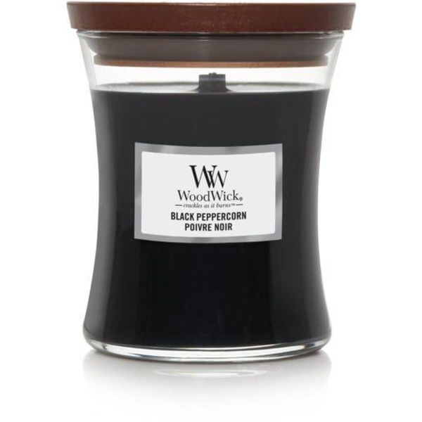 Woodwick Geurkaars Medium Black Peppercorn