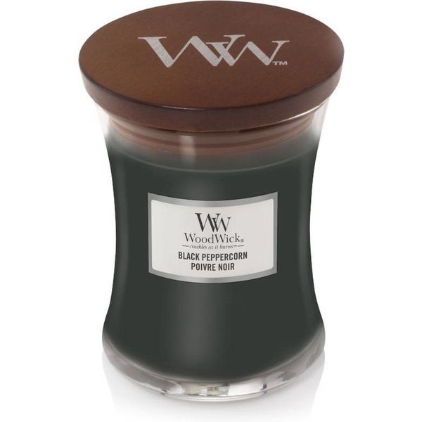 Woodwick Geurkaars Medium Black Peppercorn