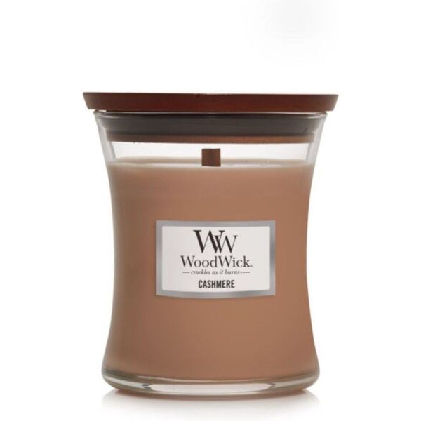 Woodwick Geurkaars Medium Cashmere