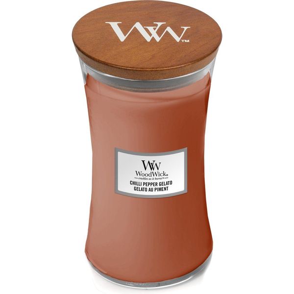 Woodwick Geurkaars Large Chilli Pepper Gelato