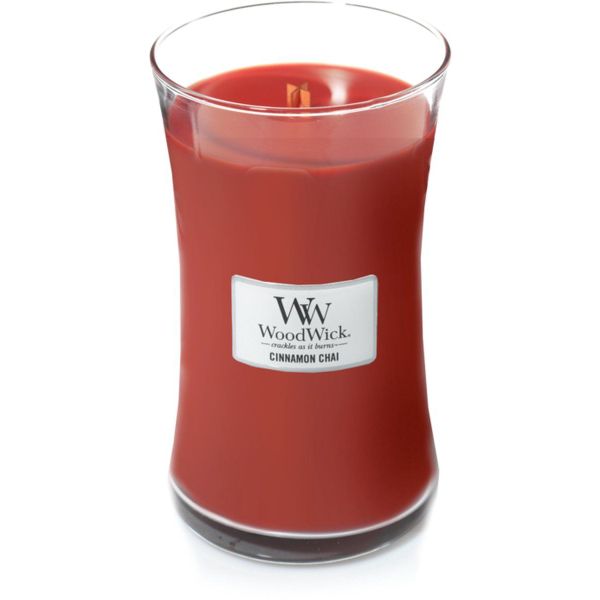 Woodwick Geurkaars Large Cinnamon Chai