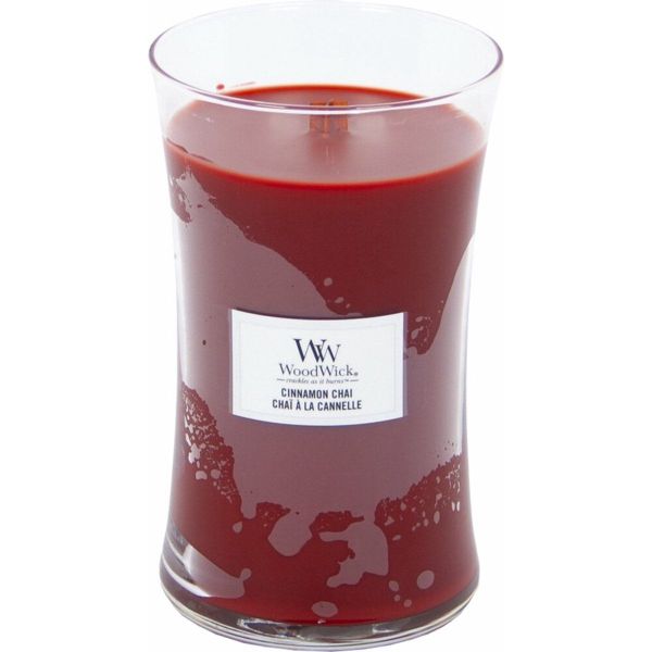 Woodwick Geurkaars Large Cinnamon Chai