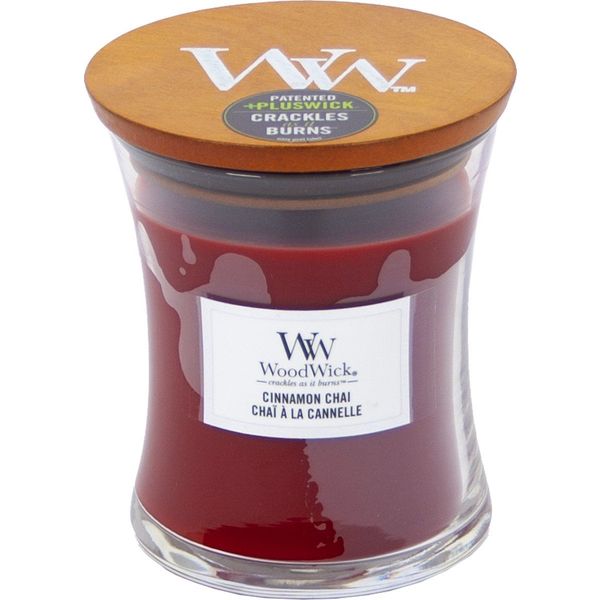 Woodwick Geurkaars Medium Cinnamon Chai