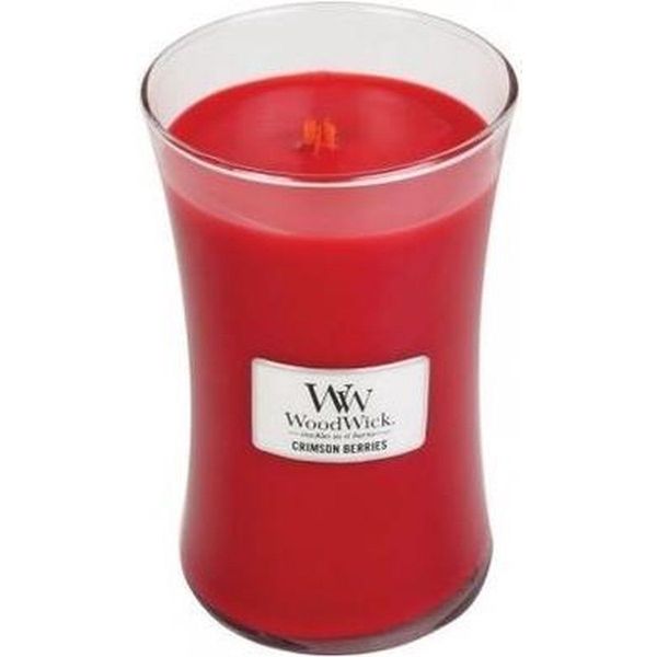 Woodwick Geurkaars Large Crimson Berries