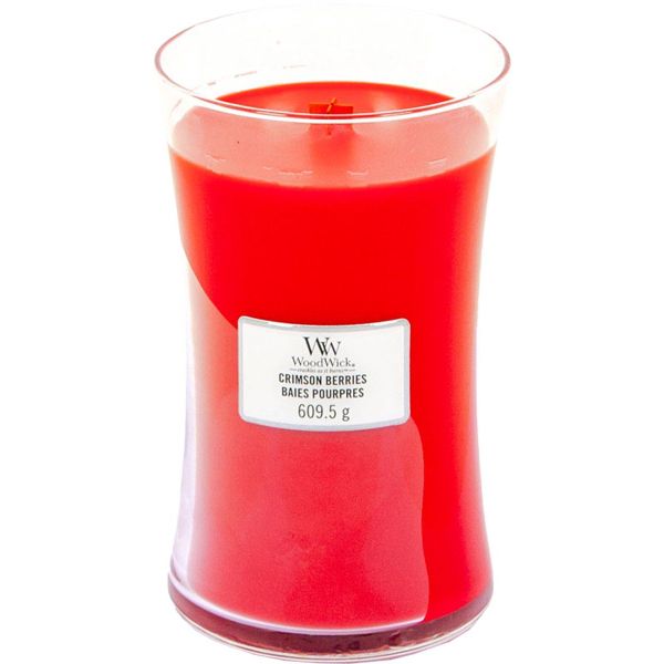 Woodwick Geurkaars Large Crimson Berries