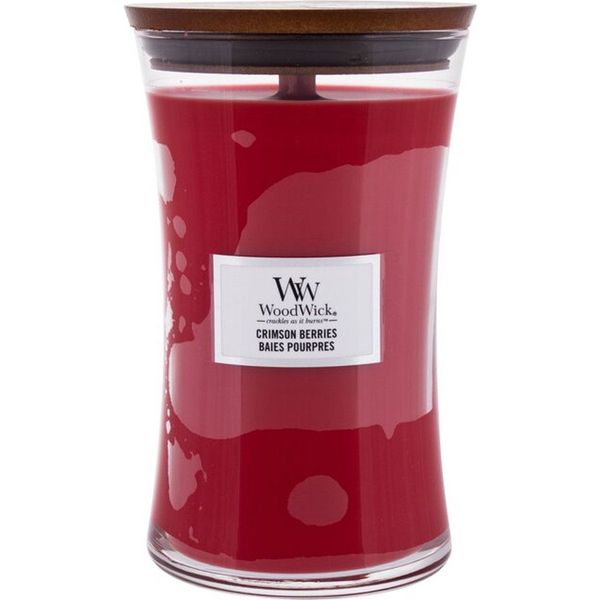 Woodwick Geurkaars Large Crimson Berries