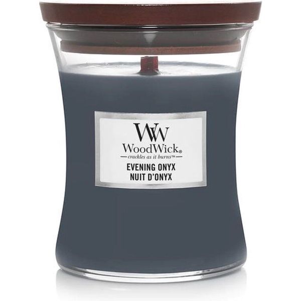 Woodwick Geurkaars Medium Evening Onyx