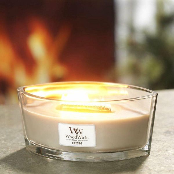 Woodwick Geurkaars Ellipse Fireside