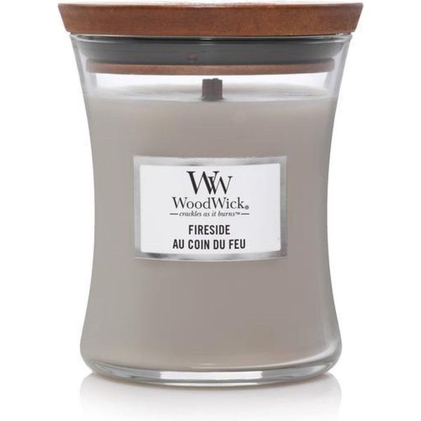 Woodwick Geurkaars Medium Fireside