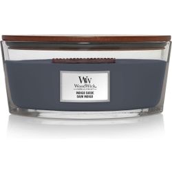 Woodwick Geurkaars Ellipse Indigo Suede