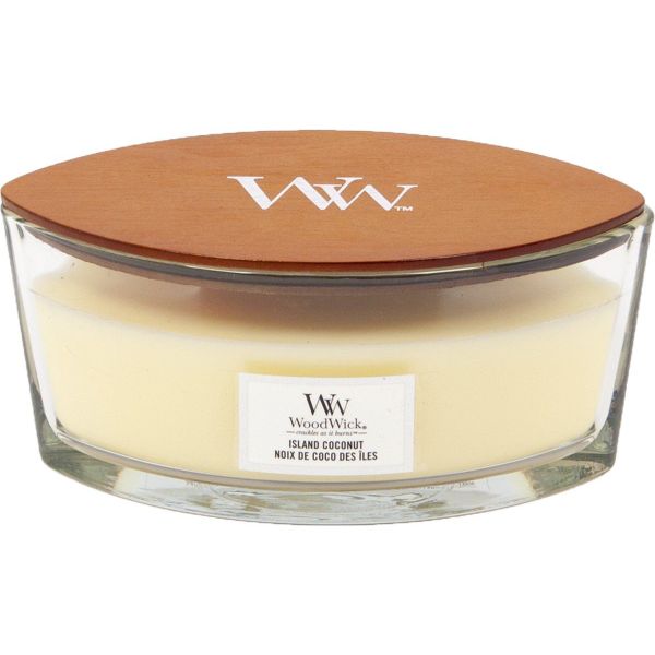 Woodwick Geurkaars Ellipse Island Coconut