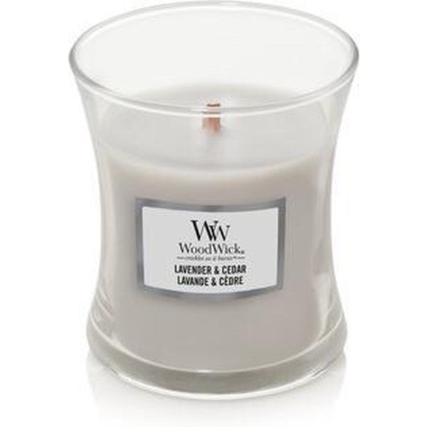 Woodwick Geurkaars Mini Lavender & Cedar