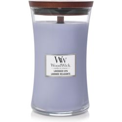 Woodwick Geurkaars Large Lavender Spa