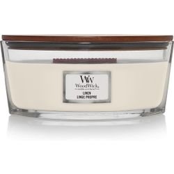 Woodwick Geurkaars Ellipse Linen