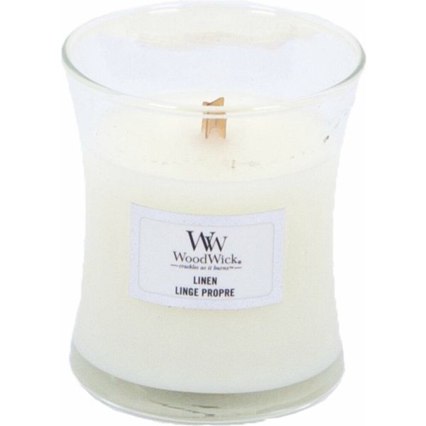 Woodwick Geurkaars Medium Linen