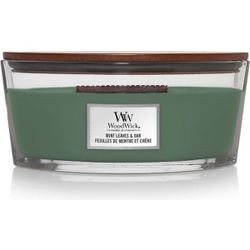 Woodwick Geurkaars Ellipse Mint Leaves & Oak