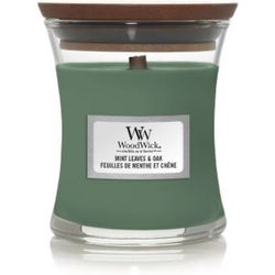 Woodwick Geurkaars Mini Mint Leaves & Oak