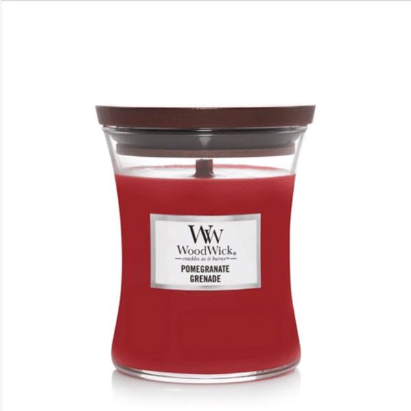 Woodwick Geurkaars Medium Pomegranate