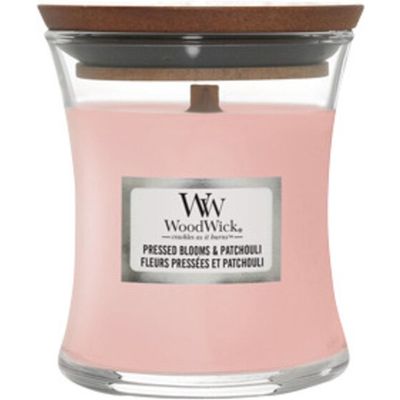 Geurkaars Mini Pressed Blooms & Patchouli  Woodwick