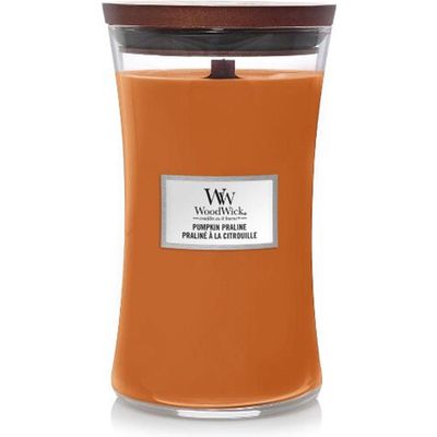 Geurkaars Large Pumpkin Praline  Woodwick