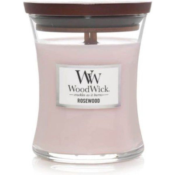 Woodwick Geurkaars Mini Rosewood