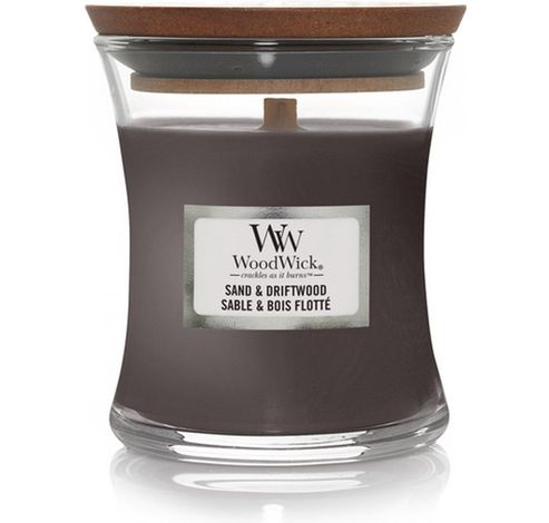 Geurkaars Mini Sand & Driftwood  Woodwick