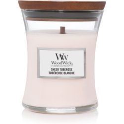 Woodwick Geurkaars Medium Sheer Tuberose