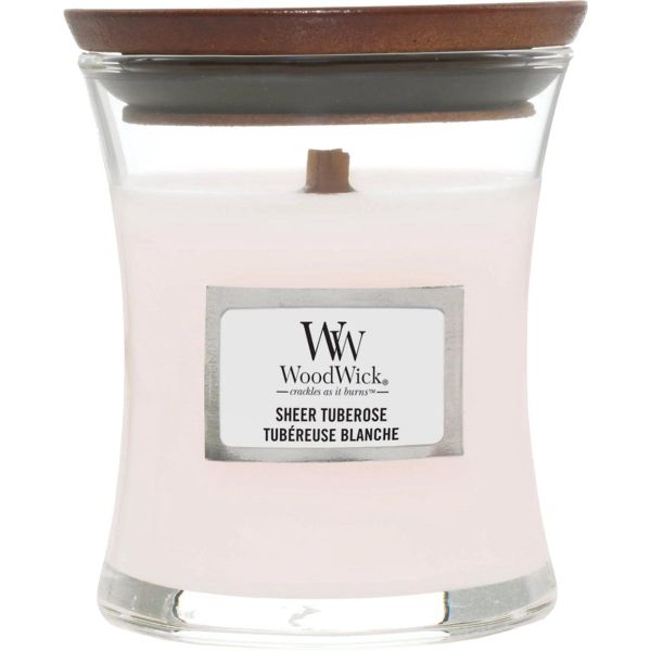 Woodwick Geurkaars Mini Sheer Tuberose