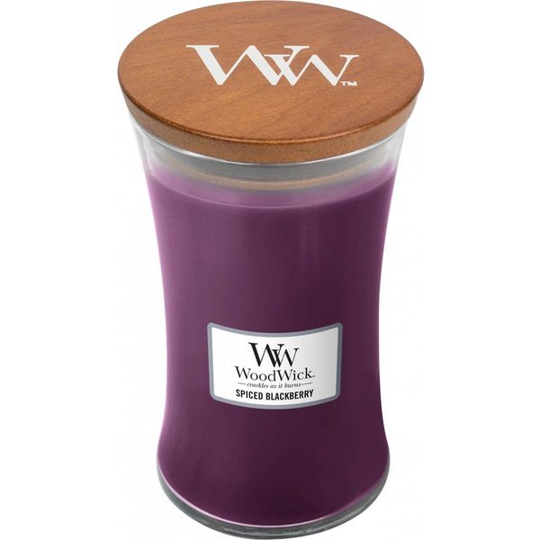 Woodwick Geurkaars Large Spiced Blackberry