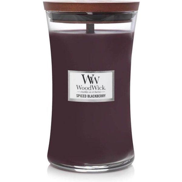 Woodwick Geurkaars Large Spiced Blackberry