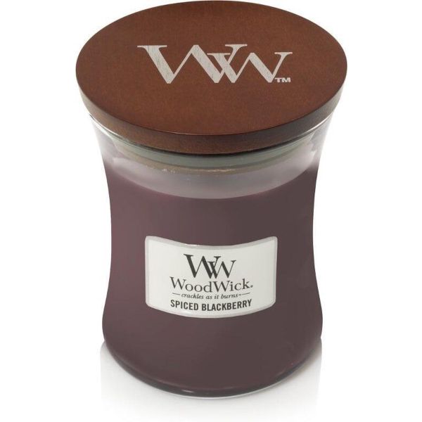 Woodwick Geurkaars Medium Spiced Blackberry