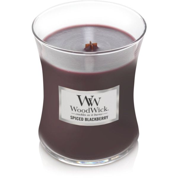 Woodwick Geurkaars Medium Spiced Blackberry