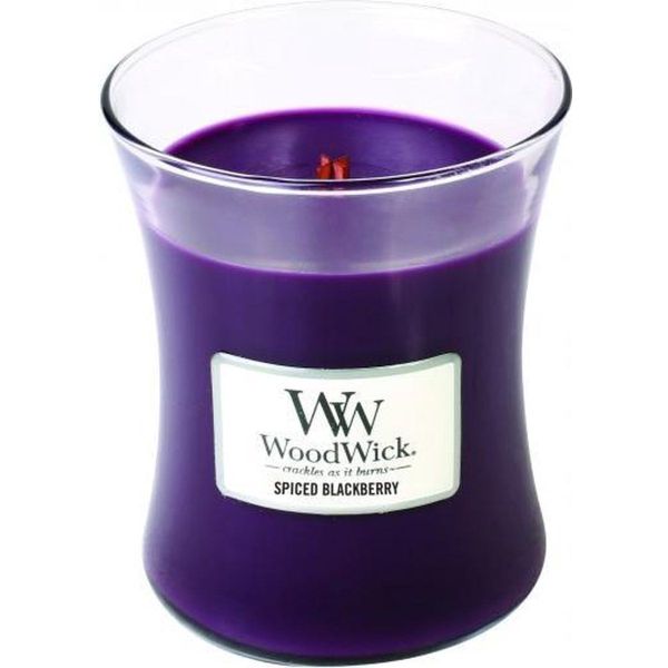 Woodwick Geurkaars Medium Spiced Blackberry